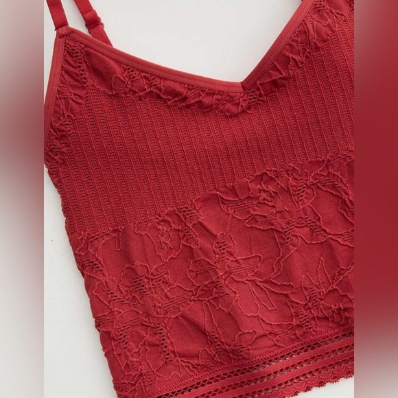 aerie Tops - Aerie super chill  red cami